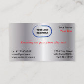 Silver Exterminator aan het Rescue Pest Con 2 Side Visitekaartje (Achterkant)