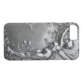 Silver Fairy Antiek Art Nouveau  juwelen Case-Mate iPhone Case (Achterkant (Horizontaal))
