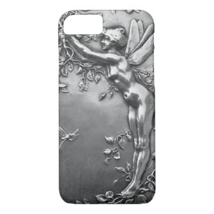 Silver Fairy Antiek Art Nouveau  juwelen iPhone 8/7 Hoesje