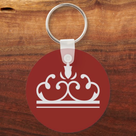 Silver Fairy Tale Sleutelhanger (rood) (Voorkant)