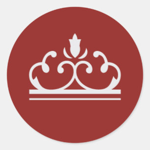 Silver Fairy Tale Sticker (rood)