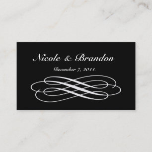 Silver Fairy Tale Wedding Website Kaart