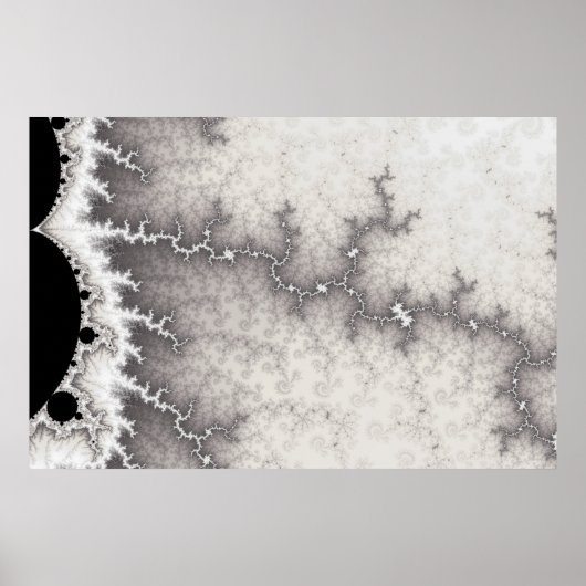 Silver Fault Line Poster (Voorkant)