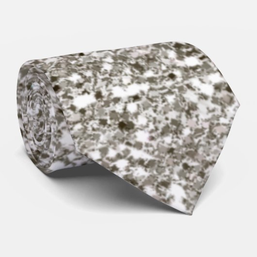 SILVER (faux) GLITTER HANUKKAH STROPDAS (Opgerold)