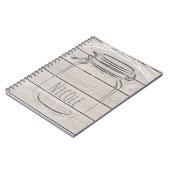 Silver Faux Glitter Mason Jar Sparkle Rustic Glam Notitieboek (Linkerzijde)