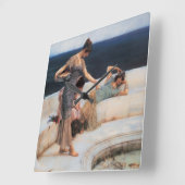 Silver Favorieten door Lawrence Alma-Tadema Vierkante Klok (Hoek)