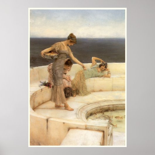 Silver Favorieten van Sir Lawrence Alma-Tadema Poster (Voorkant)