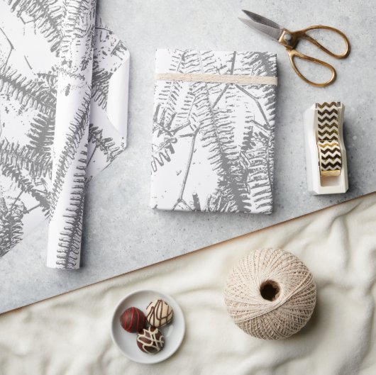 Silver ferm-medium cadeaupapier (Crafts)