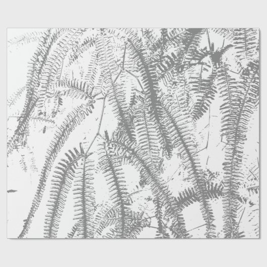 Silver ferm-medium cadeaupapier (Vlak)