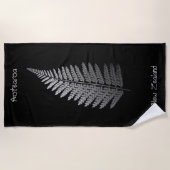 Silver Fern Beach Towel Strandlaken (Voorkant)
