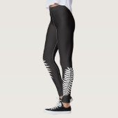 Silver Fern Black en White Leggings (Links)
