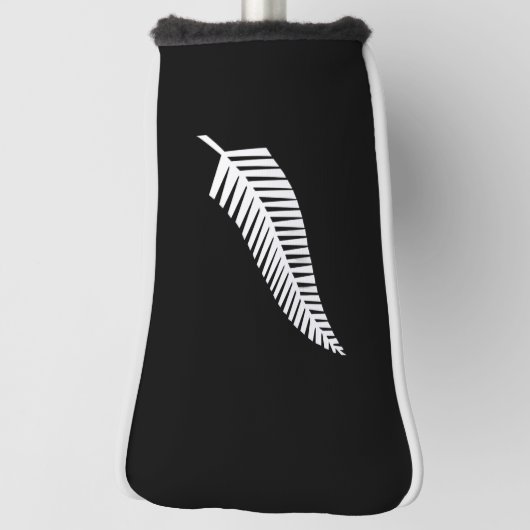 Silver fern flag (NZ) Golfheadcover (Draai 90)