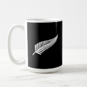 Silver fern flag (NZ) Koffiemok (Links)