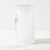 SILVER FERN Frosted Glass Mok (Center)