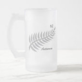 SILVER FERN Frosted Glass Mok (Links)