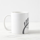 Silver Fern Geweldige Nieuw-Zeelands afbeelding Koffiemok (Links)