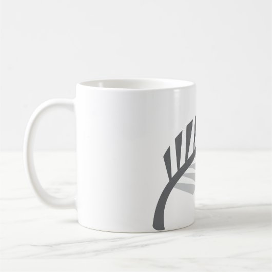 Silver Fern Geweldige Nieuw-Zeelands afbeelding Koffiemok (Links)