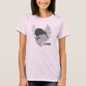 Silver Fern Kiwi Womens T-Shirt (Voorkant)