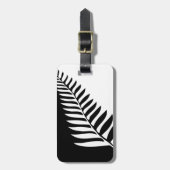 Silver Fern uit Nieuw-Zeeland Bagagelabel (Voorkant verticaal)