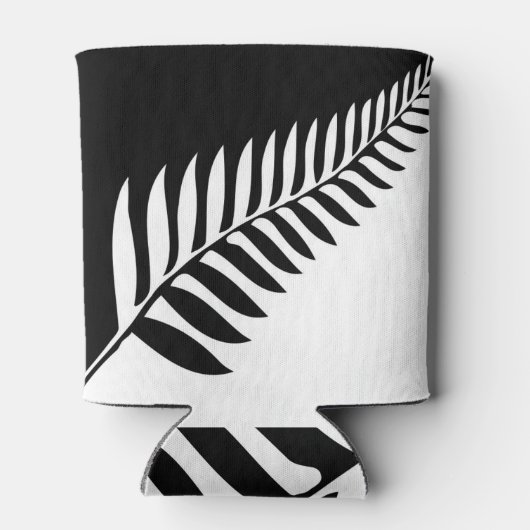 Silver Fern uit Nieuw-Zeeland Blikjeskoeler (Achterkant)