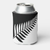 Silver Fern uit Nieuw-Zeeland Blikjeskoeler (Blikje Achterkant)