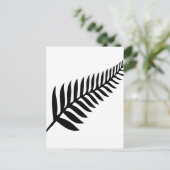 Silver Fern uit Nieuw-Zeeland Briefkaart (Staand voorkant)