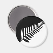 Silver Fern uit Nieuw-Zeeland Magneet (Voorkant / Achterkant)