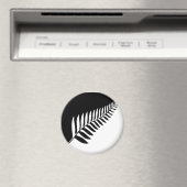 Silver Fern uit Nieuw-Zeeland Magneet (Insitu (Vaatwasser))