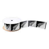 Silver Fern uit Nieuw-Zeeland Satijnen Lint (Spoel)