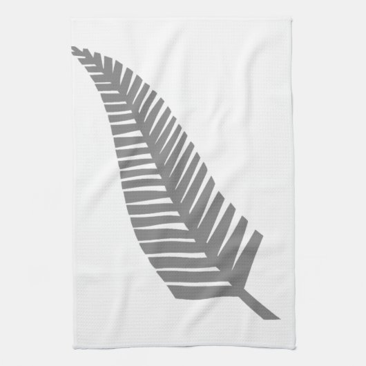 Silver Fern uit Nieuw-Zeeland Theedoek (Verticaal)