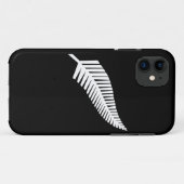 Silver Fern-vlag van Nieuw-Zeeland Case-Mate iPhone Case (Achterkant (horizontaal))