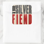 Silver Fiend vierkante sticker (Tas)