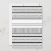 Silver Fiesta charro jongen verjaardag Kaart (Achterkant)