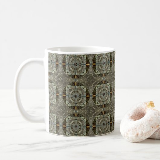 Silver Filigree Koffiemok (Met donut)