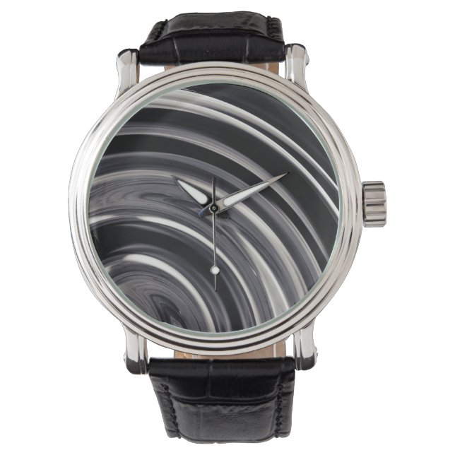Silver Fire Light Design Watch Horloge (Voorkant)