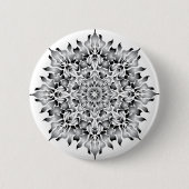Silver Flame White Button (Voorkant)