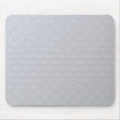 Silver Fleur de Lis Mousepad Muismat (Voorkant)