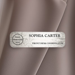 Silver Flora Executive Custom Naamplaatje