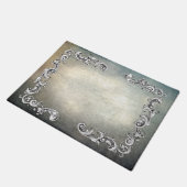 SILVER FLOURISHES DEURMAT (Schuin)