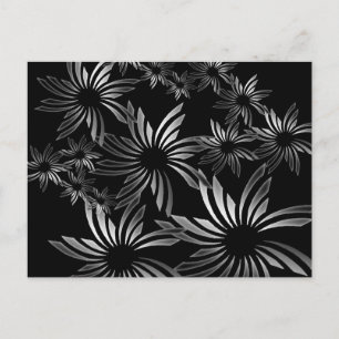 Silver Flowers Briefkaart