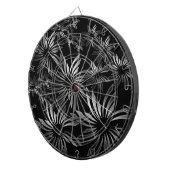 Silver Flowers Dartbord (Voorkant Rechts)