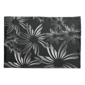 Silver Flowers Kussensloop (Achterkant)