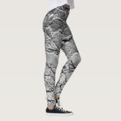 Silver Flowers Leggings (Rechts)