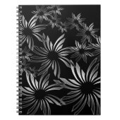 Silver Flowers Notitieboek (Voorkant)