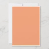 Silver Foil Afstuderen Pet Koral Graduation Party Kaart (Achterkant)