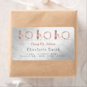 Silver Foil Change Adresetiketten Etiket (Insitu)