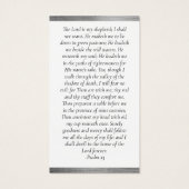 Silver Foil Forever in Our Hearts Memorial Kaart (Achterkant)