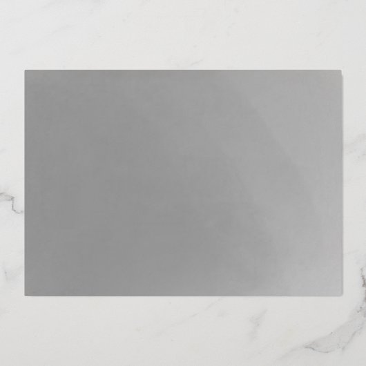 Silver Foil Foto PhD Afstuderen Hartelijk dank Folie Uitnodiging (Achterkant)