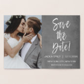 Silver Foil Foto Sla de datum Kaart op (Binnen)