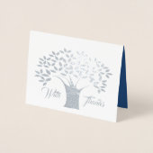 Silver Foil Hartelijk dank Folie Kaarten (Voorkant)